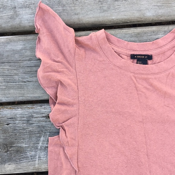 Pink Petal Sleeve Dress - Picture 2 of 7